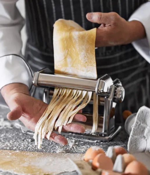 picture of private chef cooking a delicious snack