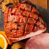 Maple glazed ham with pineapple bourbon glaze for the best dishes for your thanksgiving dinner celebration this year in Aspen.