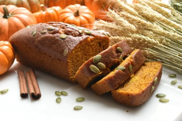 Spiced pumpkin bread with nuts for the best dishes for your thanksgiving dinner celebration this year in Aspen city mountains